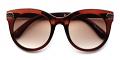 Alice Fashion Prescription Sunglasses Brown 